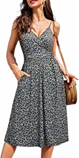 Summer Sleeveless Printed Dress